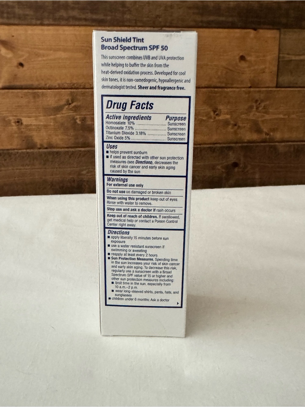 Obagi Sun Shield Tint SPF 50 — White and Blue Packaging - Picture 2 of 5